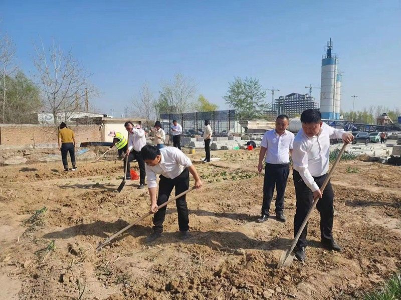 “春播添新綠，不負(fù)好春光”-城建新型材料公司黨支部開展主體黨日活動